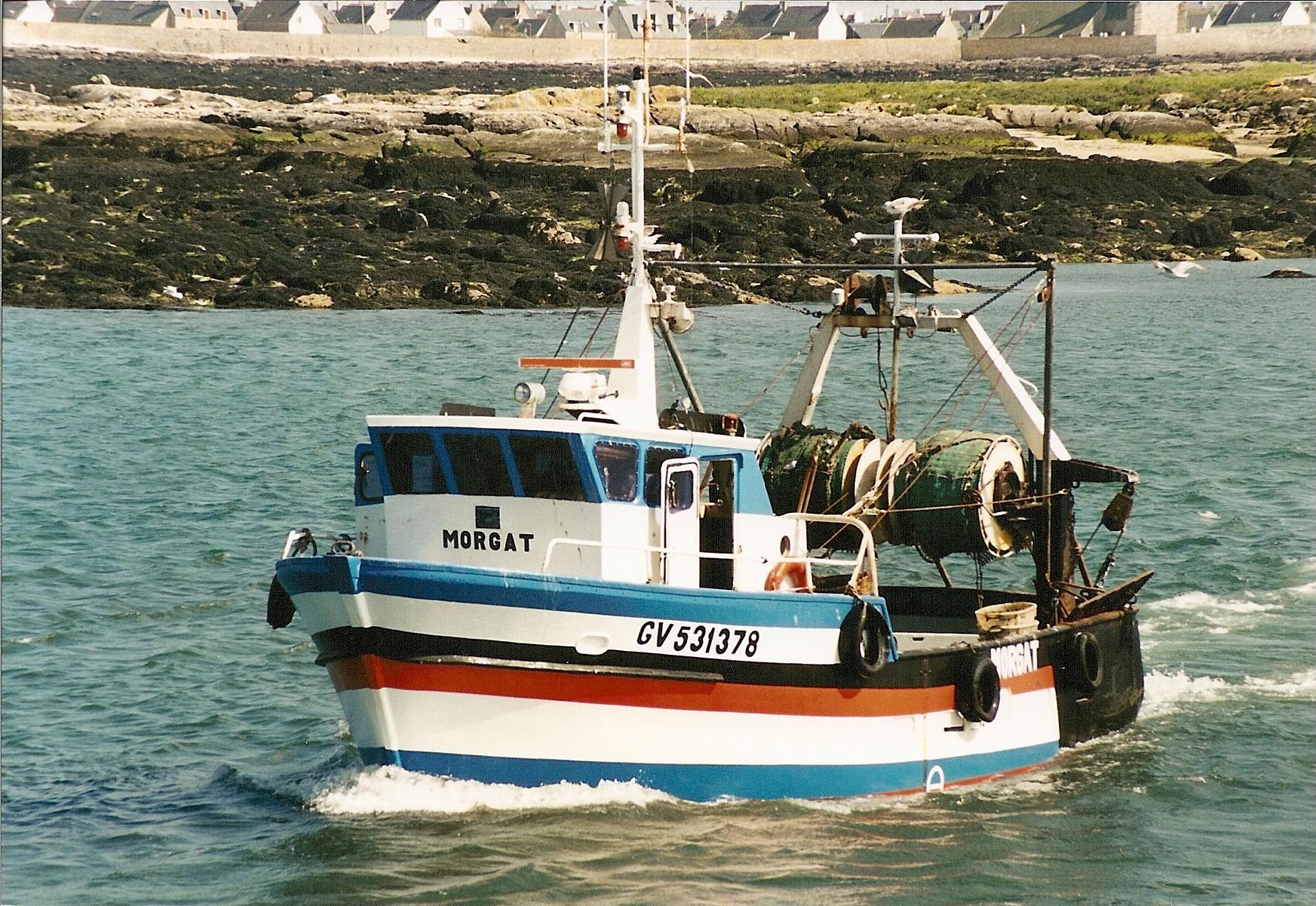 MORGAT GV531378 Ancien Chalutier Du Guilvinec 